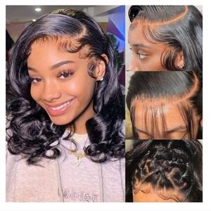 Bob Wig Human Hair 13x6 HD Lace Front